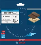 Bosch EXPERT 목재용 원형톱날 120mm는 깔끔한 목재 절단에 적합합니다.
